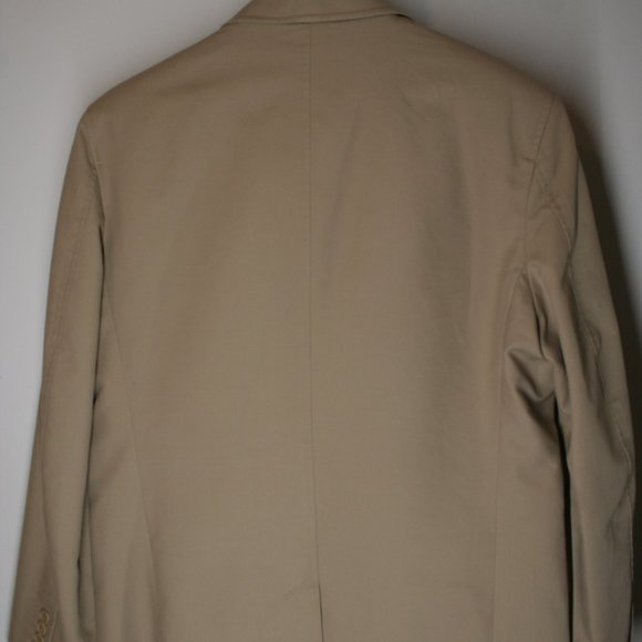 100% Cotton Cream Calvin Klein Suit - Picture 2 of 8